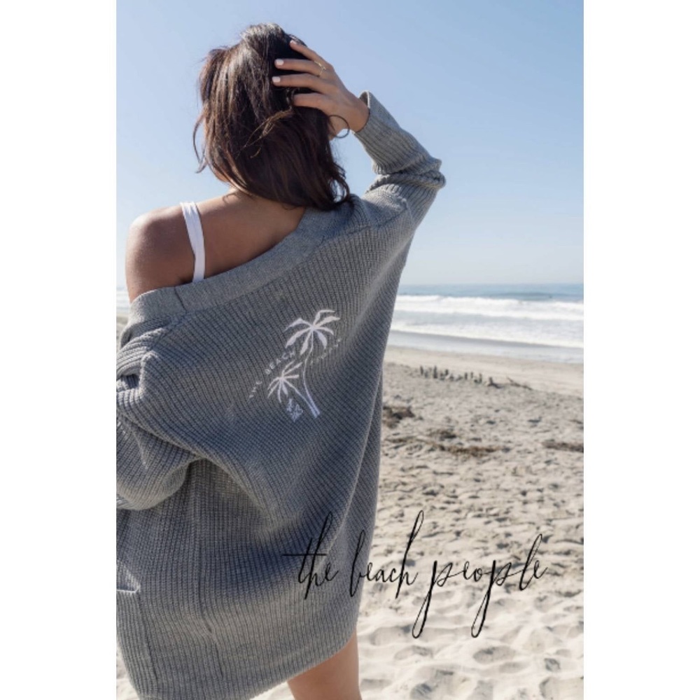 The Beach People embroidered cardigan Florida